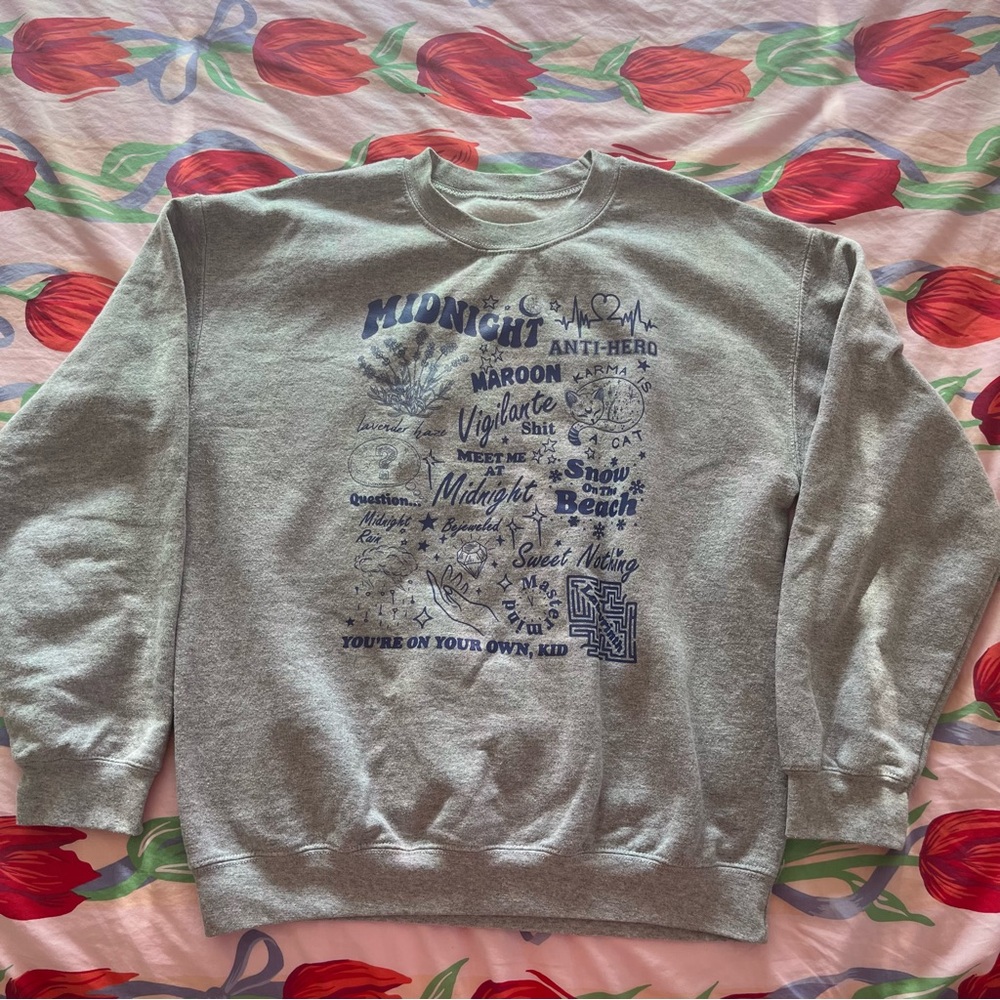 taylor swift midnights crewneck